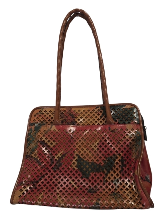 Patricia Nash Handbags - Patricia Nash Women's VARSI Leather Tote Perforated Floral Garden Bag
